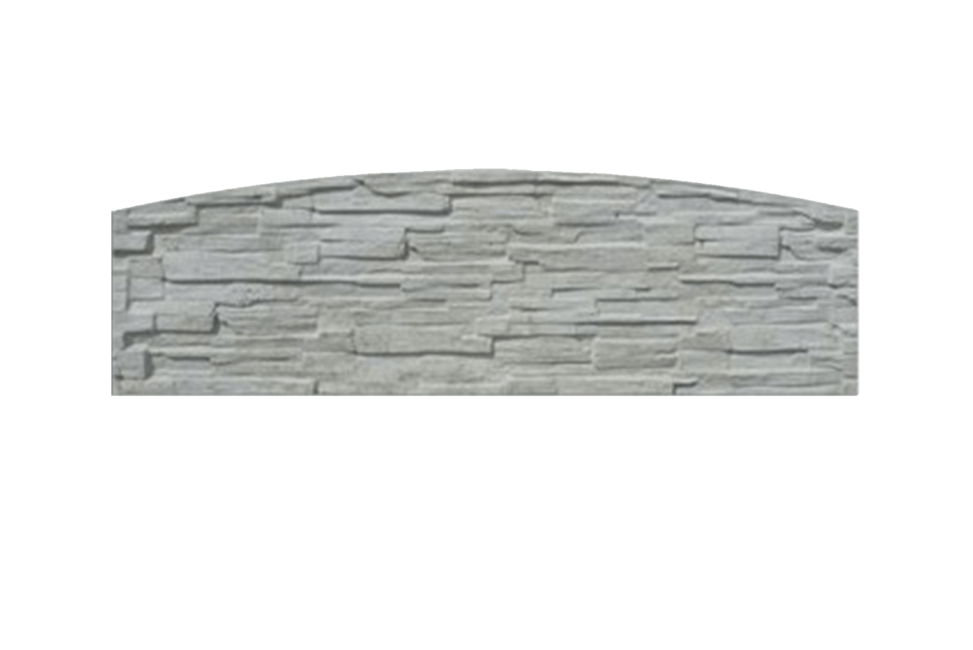 Betonové desky jednostranně štípané šedé